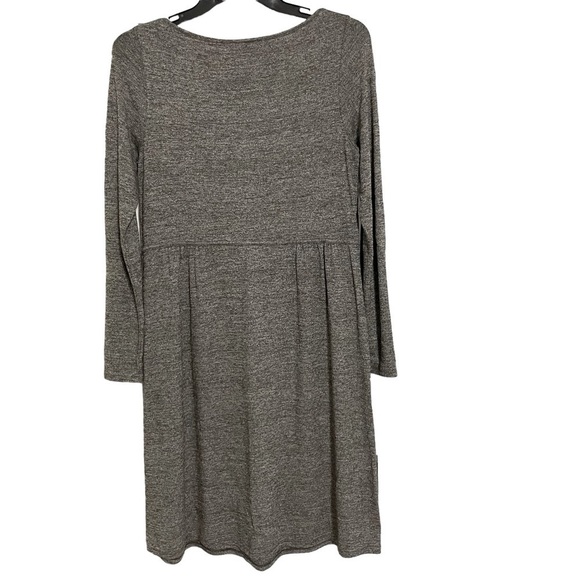 J. Jill Wearever Collection Grey Long Sleeve Dress - Picture 5 of 12